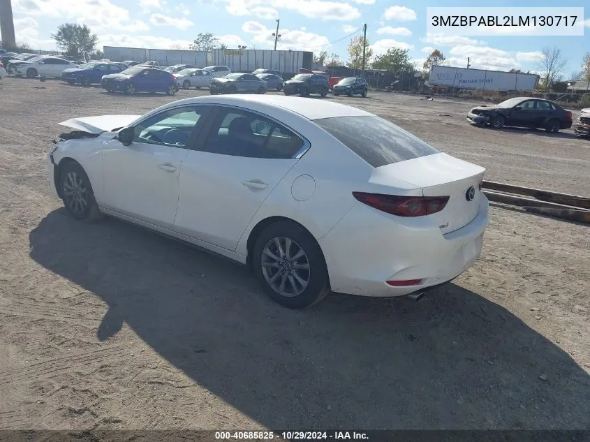 2020 Mazda Mazda3 VIN: 3MZBPABL2LM130717 Lot: 40685825