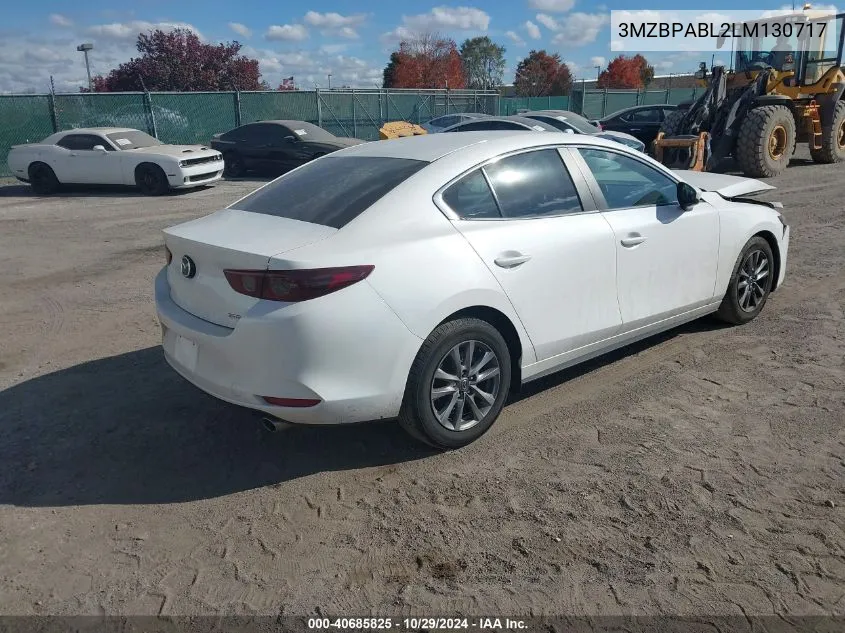 2020 Mazda Mazda3 VIN: 3MZBPABL2LM130717 Lot: 40685825