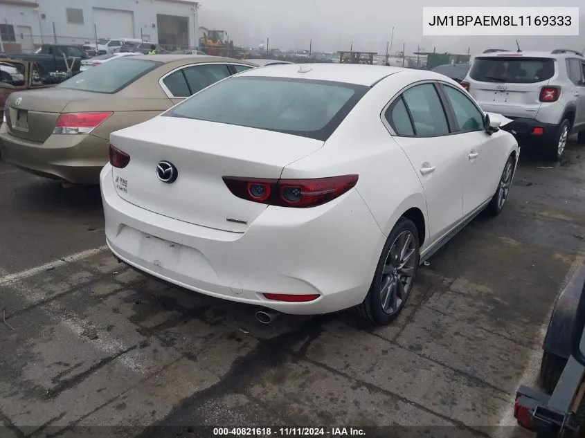 2020 Mazda 3 Premium VIN: JM1BPAEM8L1169333 Lot: 40821618