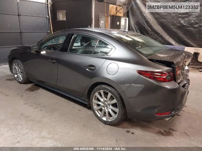 2020 Mazda Mazda3 Premium Package VIN: 3MZBPBEM5LM123352 Lot: 40828366