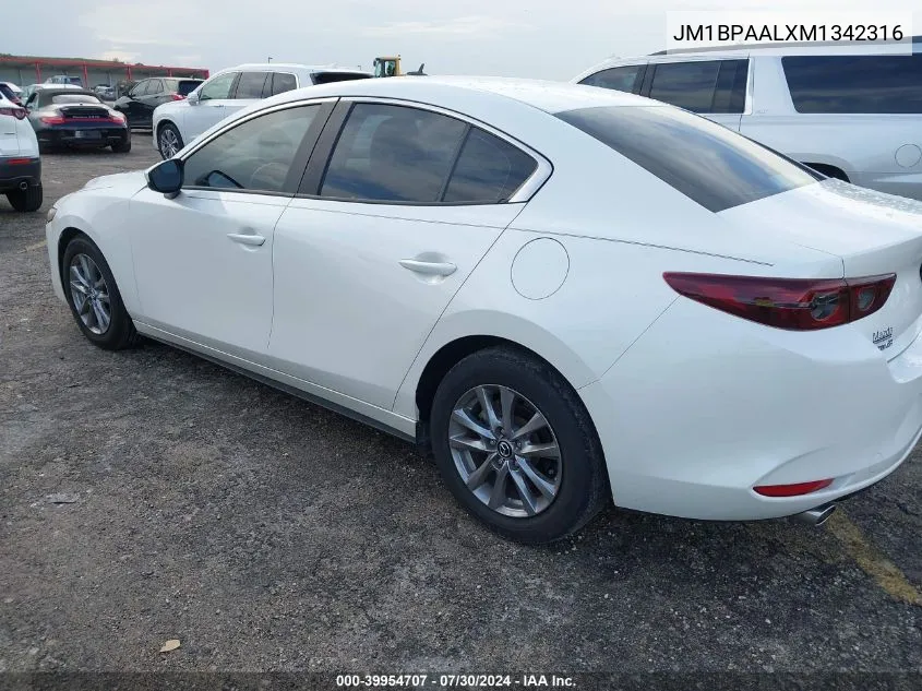 JM1BPAALXM1342316 2021 Mazda Mazda3 2.5 S