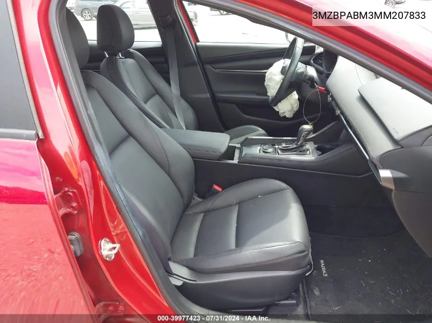 3MZBPABM3MM207833 2021 Mazda Mazda3 Select