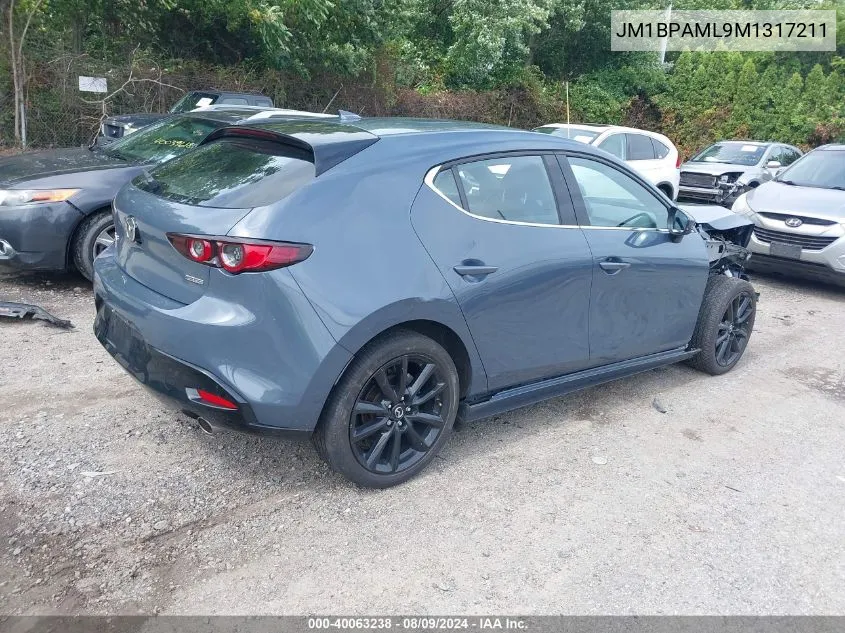 2021 Mazda Mazda3 Premium VIN: JM1BPAML9M1317211 Lot: 40063238