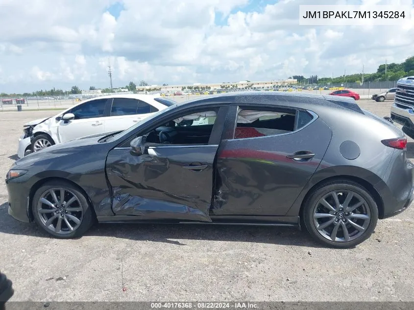 JM1BPAKL7M1345284 2021 Mazda Mazda3 Select