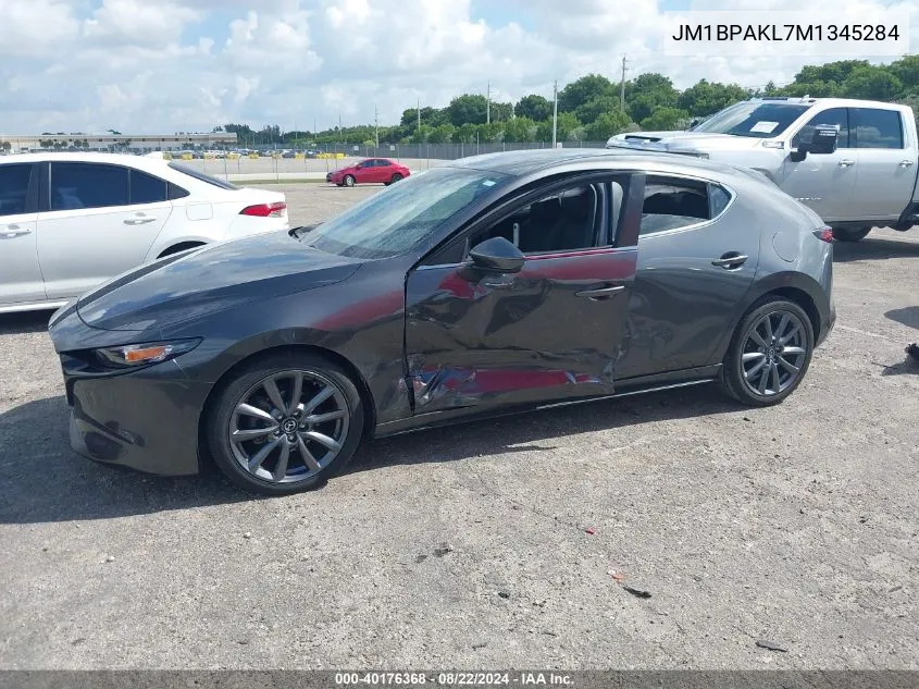 2021 Mazda Mazda3 Select VIN: JM1BPAKL7M1345284 Lot: 40176368