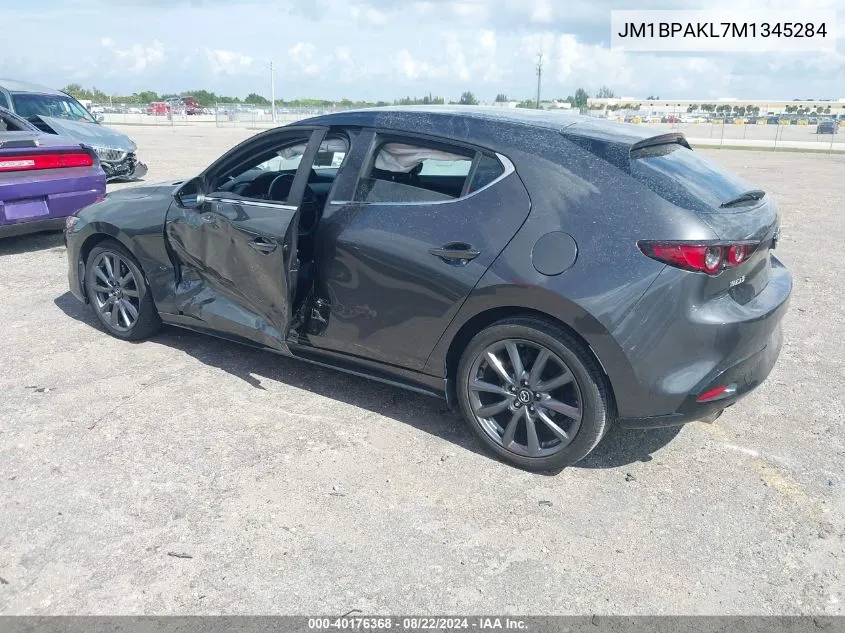 2021 Mazda Mazda3 Select VIN: JM1BPAKL7M1345284 Lot: 40176368