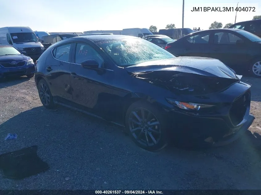 JM1BPAKL3M1404072 2021 Mazda 3 Select