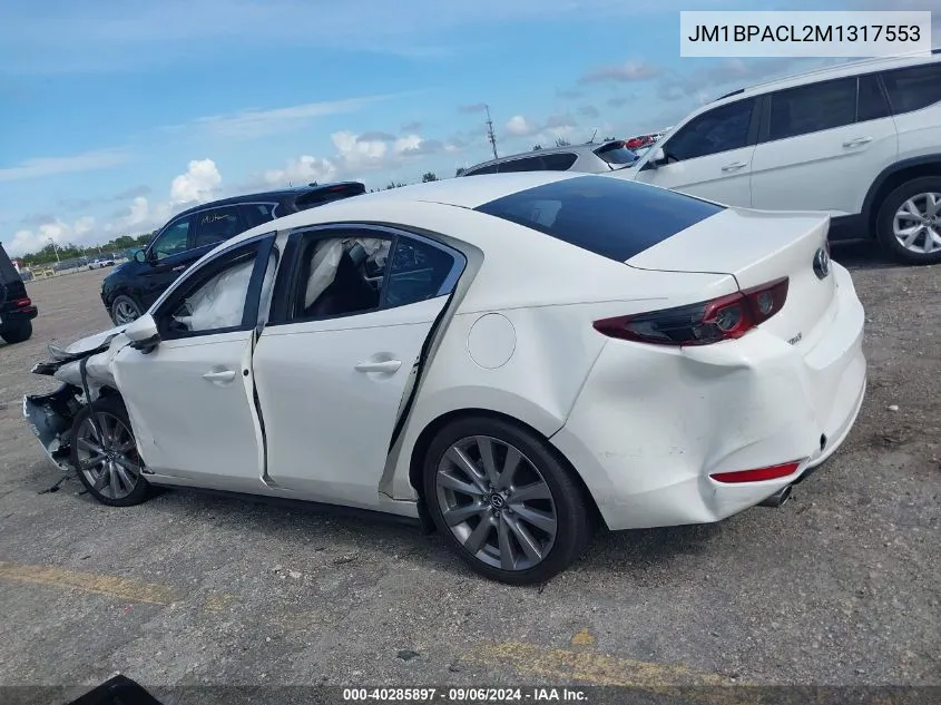 JM1BPACL2M1317553 2021 Mazda 3 Preferred