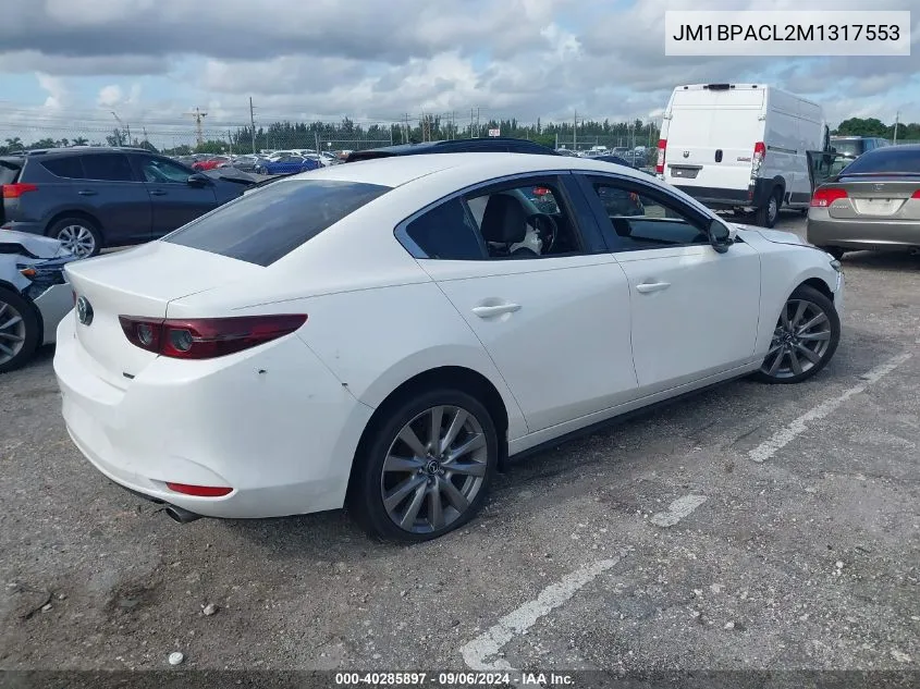 JM1BPACL2M1317553 2021 Mazda 3 Preferred