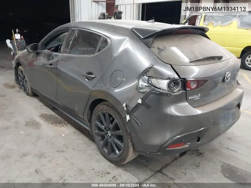 JM1BPBNY6M1334113 2021 Mazda 3 Premium Plus