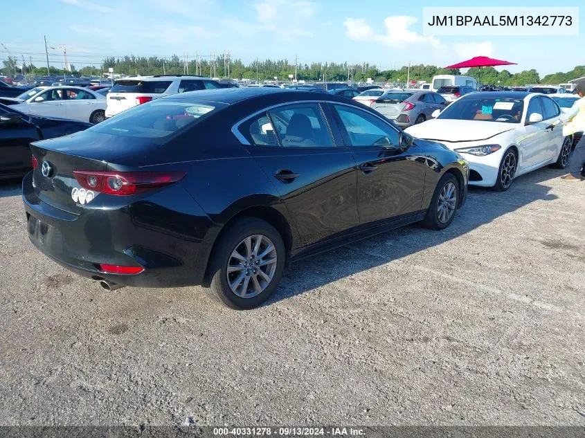 JM1BPAAL5M1342773 2021 Mazda Mazda3