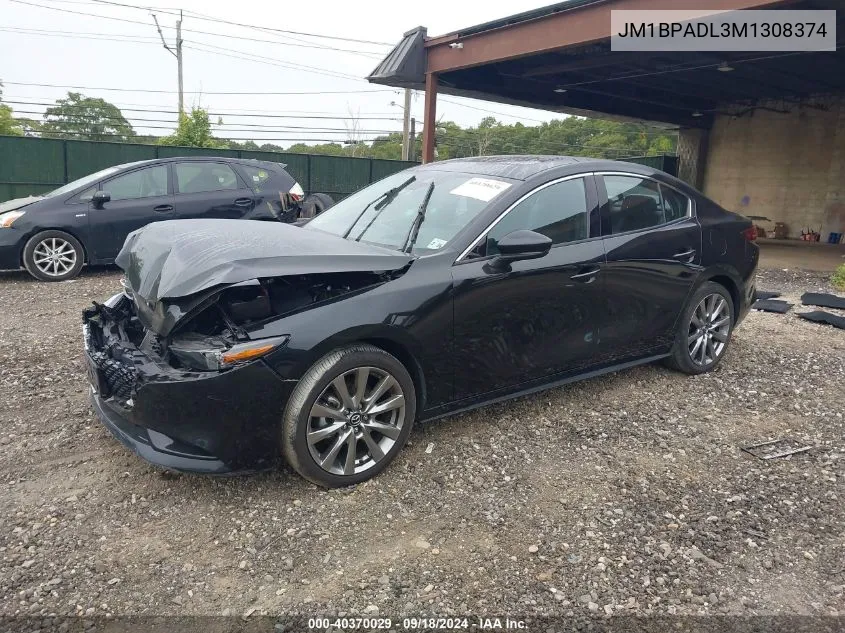 2021 Mazda Mazda3 Premium VIN: JM1BPADL3M1308374 Lot: 40370029