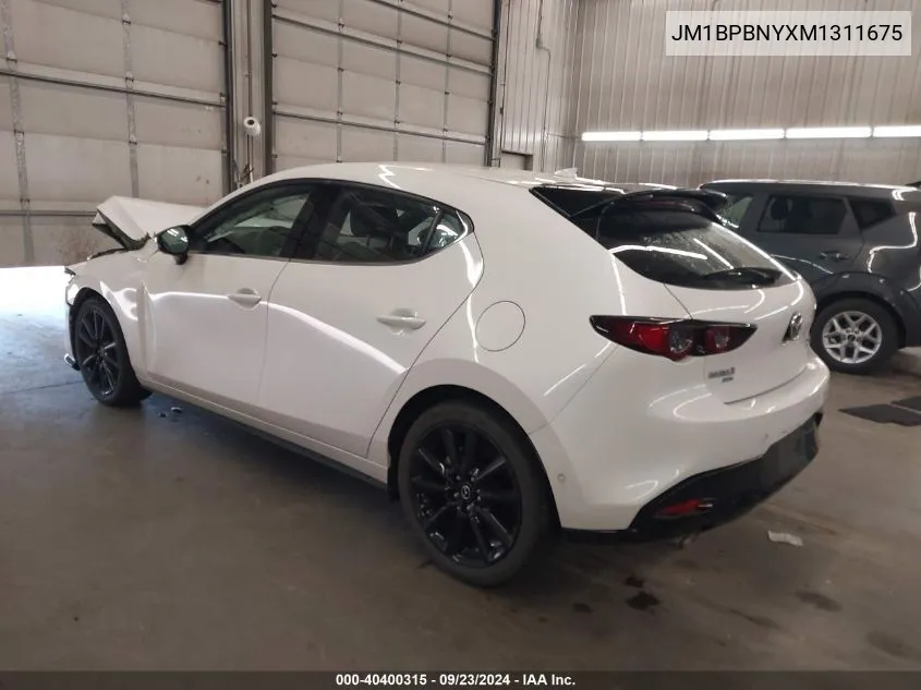 2021 Mazda 3 Premium Plus VIN: JM1BPBNYXM1311675 Lot: 40400315