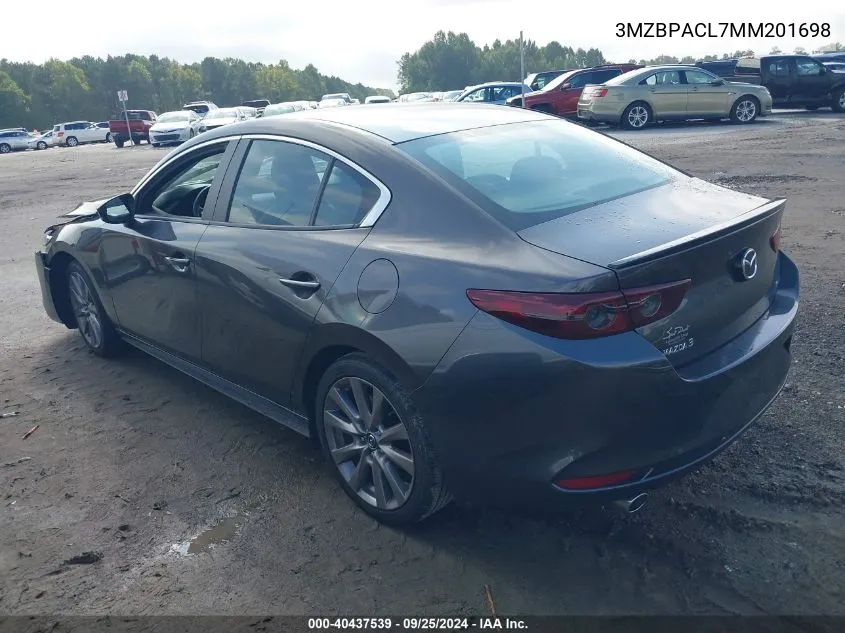 3MZBPACL7MM201698 2021 Mazda Mazda3 Preferred