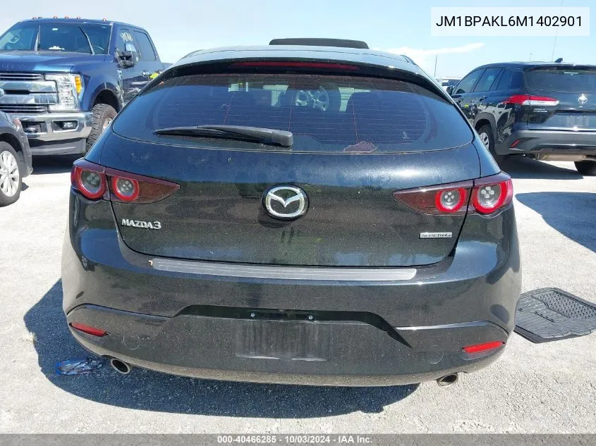 2021 Mazda Mazda3 Select VIN: JM1BPAKL6M1402901 Lot: 40466285