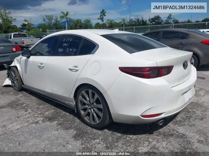 JM1BPADL3M1324686 2021 Mazda Mazda3 Premium