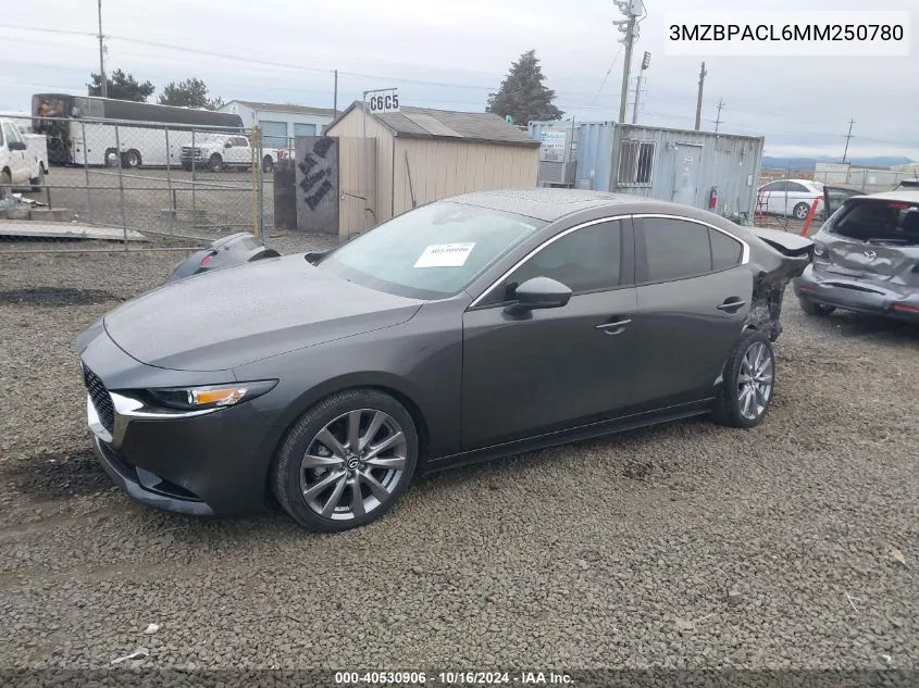 3MZBPACL6MM250780 2021 Mazda Mazda3 Preferred