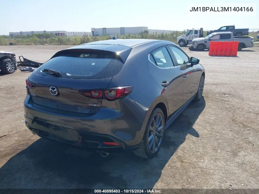 2021 Mazda Mazda3 Preferred VIN: JM1BPALL3M1404166 Lot: 40595403