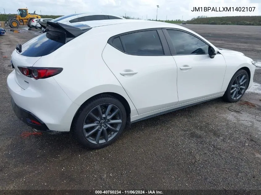 2021 Mazda Mazda3 Preferred VIN: JM1BPALLXM1402107 Lot: 40750234