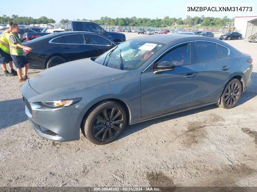 3MZBPACLXNM314773 2022 Mazda Mazda3 Carbon Edition