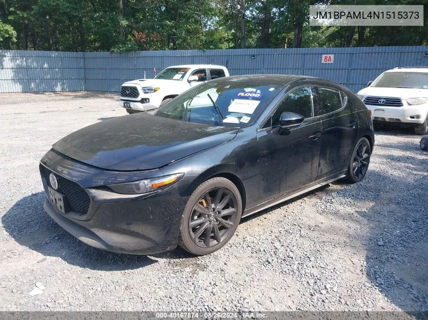 2022 Mazda Mazda3 Premium VIN: JM1BPAML4N1515373 Lot: 40167874