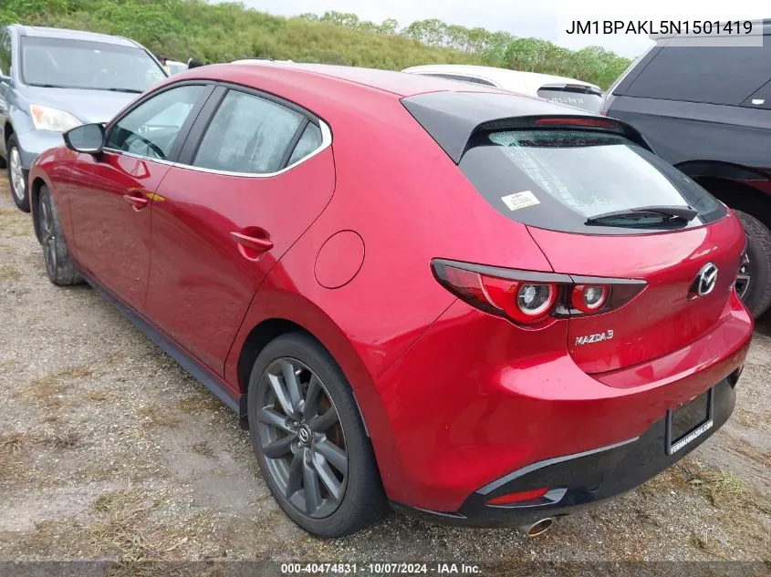 JM1BPAKL5N1501419 2022 Mazda Mazda3 Select