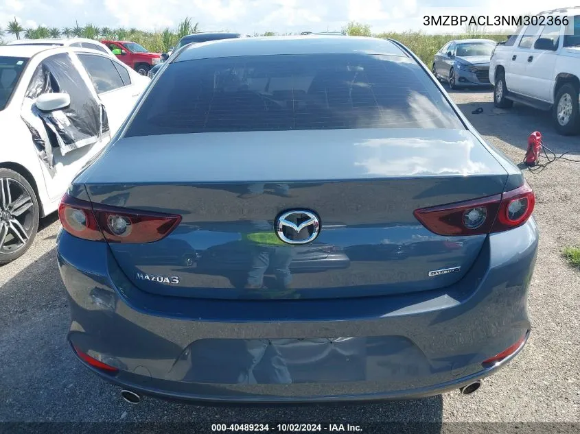 3MZBPACL3NM302366 2022 Mazda Mazda3 Carbon Edition