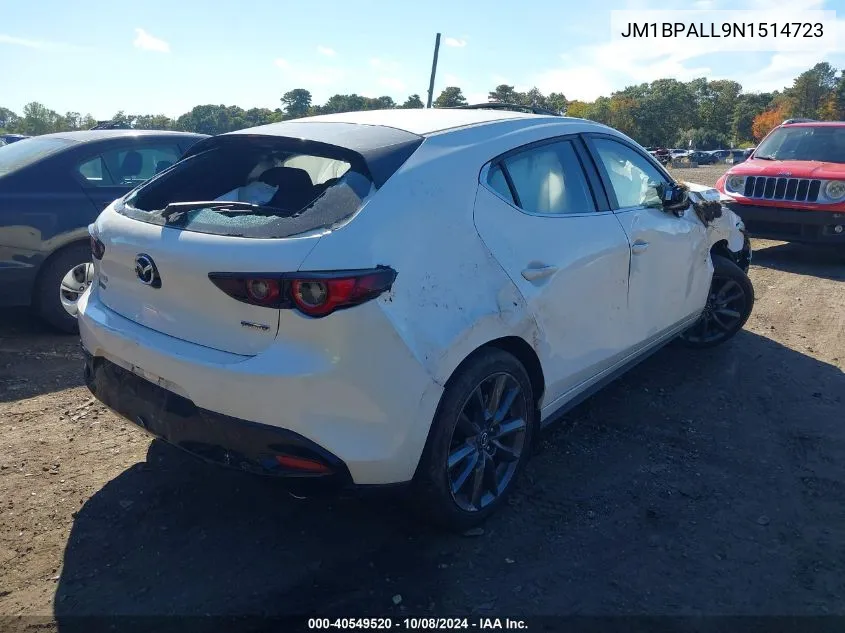 2022 Mazda Mazda3 Preferred VIN: JM1BPALL9N1514723 Lot: 40549520