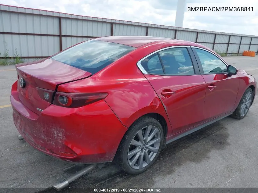 2023 Mazda Mazda3 2.5 S Preferred VIN: 3MZBPACM2PM368841 Lot: 40172819