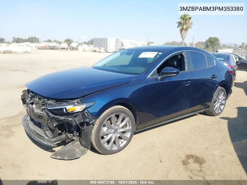 3MZBPABM3PM353380 2023 Mazda Mazda3 Select