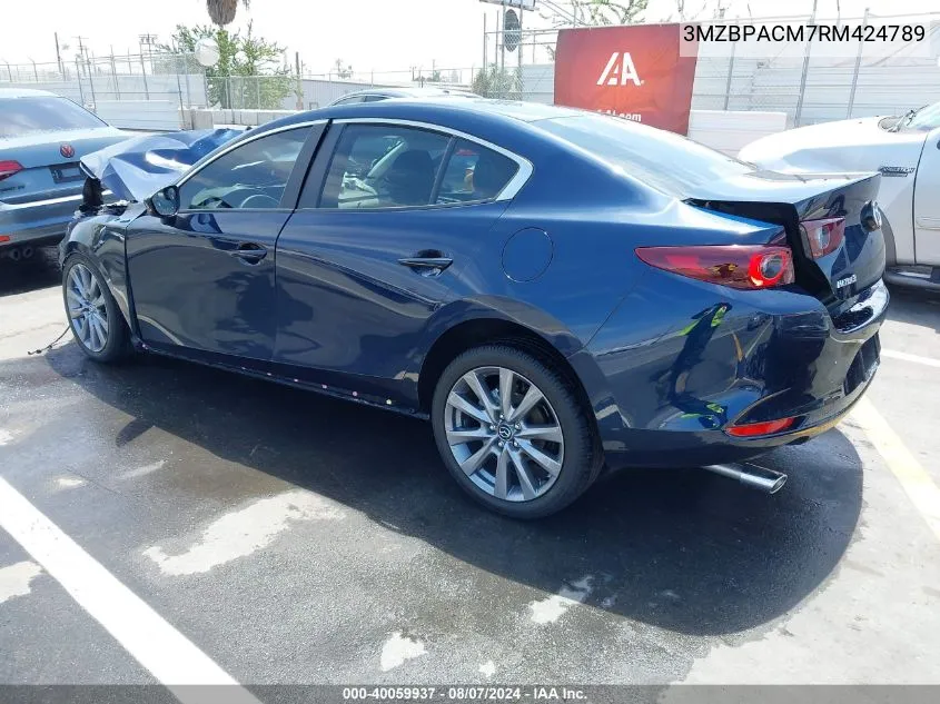 3MZBPACM7RM424789 2024 Mazda Mazda3 2.5 S Preferred