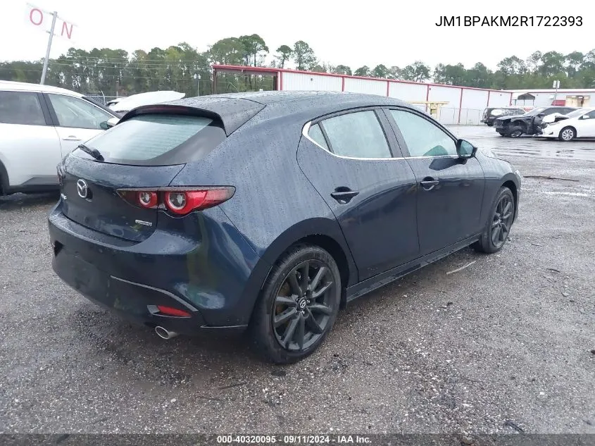 JM1BPAKM2R1722393 2024 Mazda 3 Select Sport