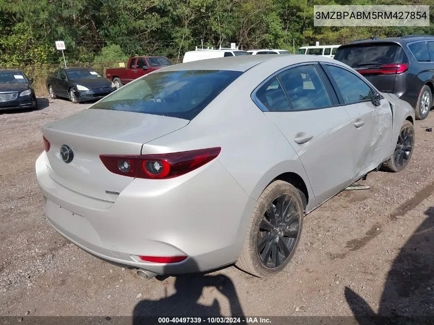 2024 Mazda Mazda3 2.5 S Select Sport VIN: 3MZBPABM5RM427854 Lot: 40497339