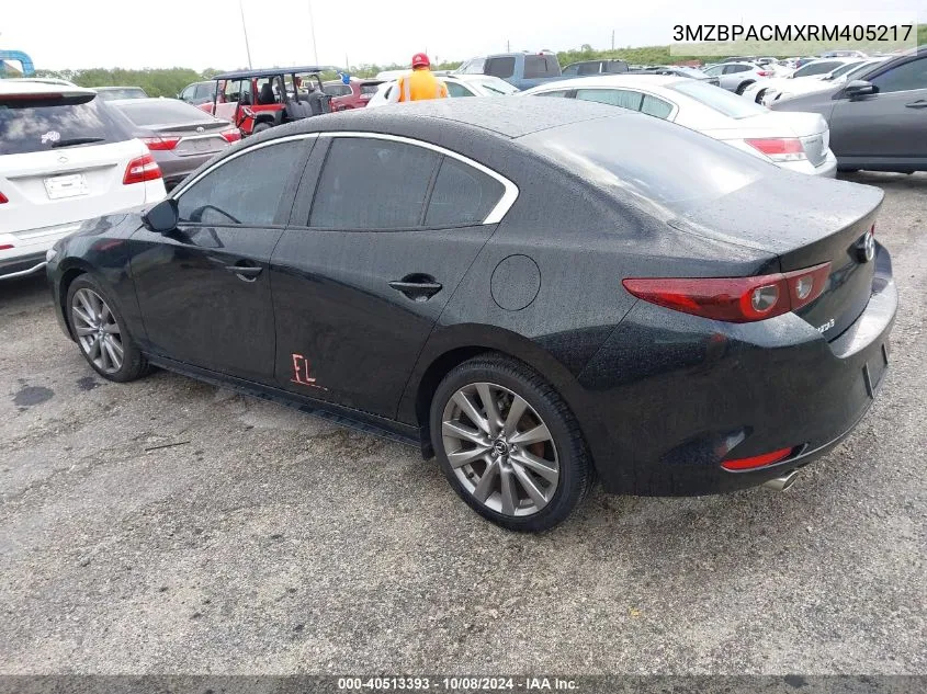 2024 Mazda 3 Preferred VIN: 3MZBPACMXRM405217 Lot: 40513393