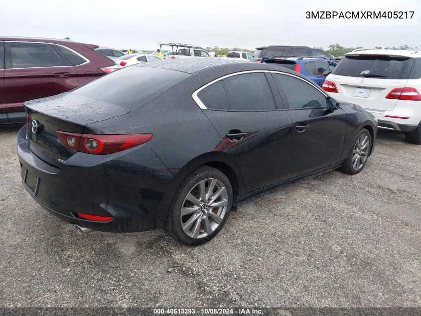 2024 Mazda 3 Preferred VIN: 3MZBPACMXRM405217 Lot: 40513393