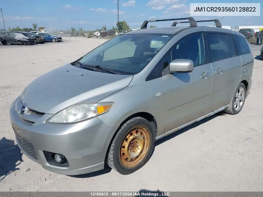 2006 Mazda Mazda5 VIN: JM1CR293560128822 Lot: 12100412