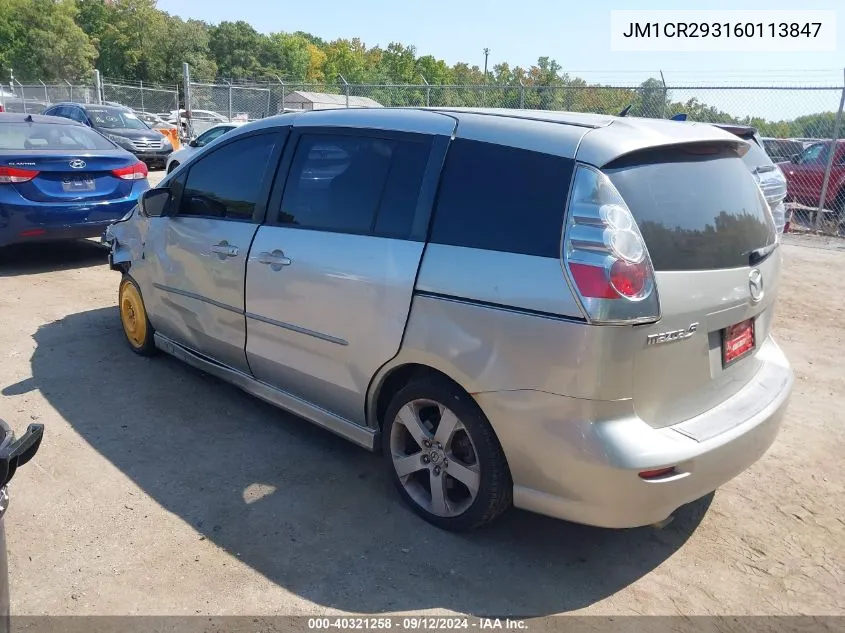 2006 Mazda Mazda5 VIN: JM1CR293160113847 Lot: 40321258