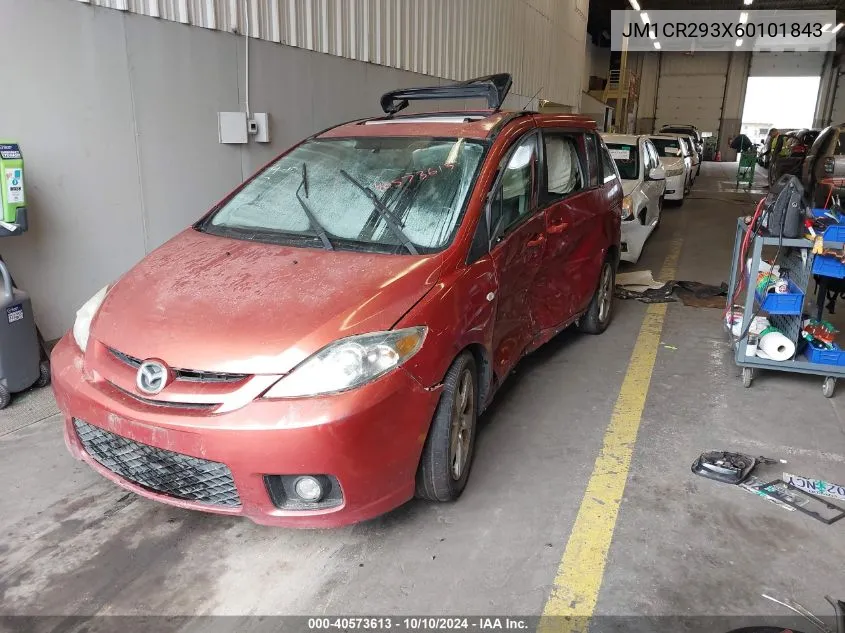 2006 Mazda Mazda5 Touring VIN: JM1CR293X60101843 Lot: 40573613