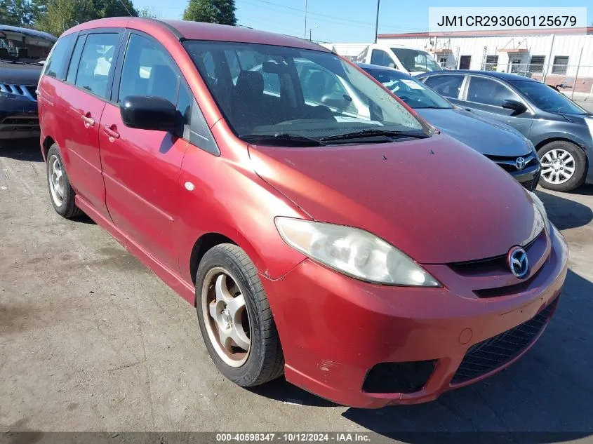 2006 Mazda Mazda5 Sport VIN: JM1CR293060125679 Lot: 40598347