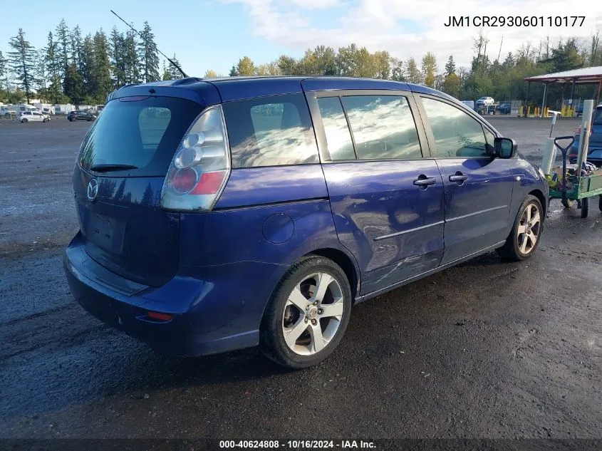 2006 Mazda Mazda5 Sport VIN: JM1CR293060110177 Lot: 40624808