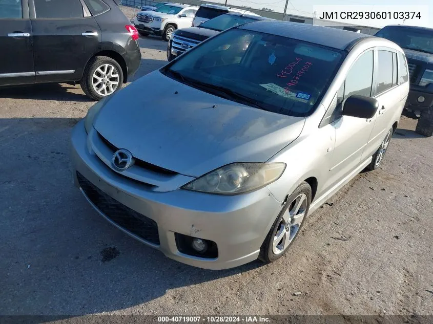 2006 Mazda 5 Sport VIN: JM1CR293060103374 Lot: 40719007