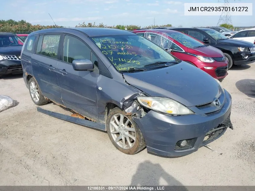 2007 Mazda 5 VIN: JM1CR293570161272 Lot: 12100331