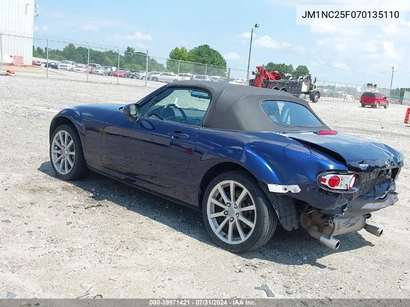 JM1NC25F070135110 2007 Mazda Mx-5 Touring