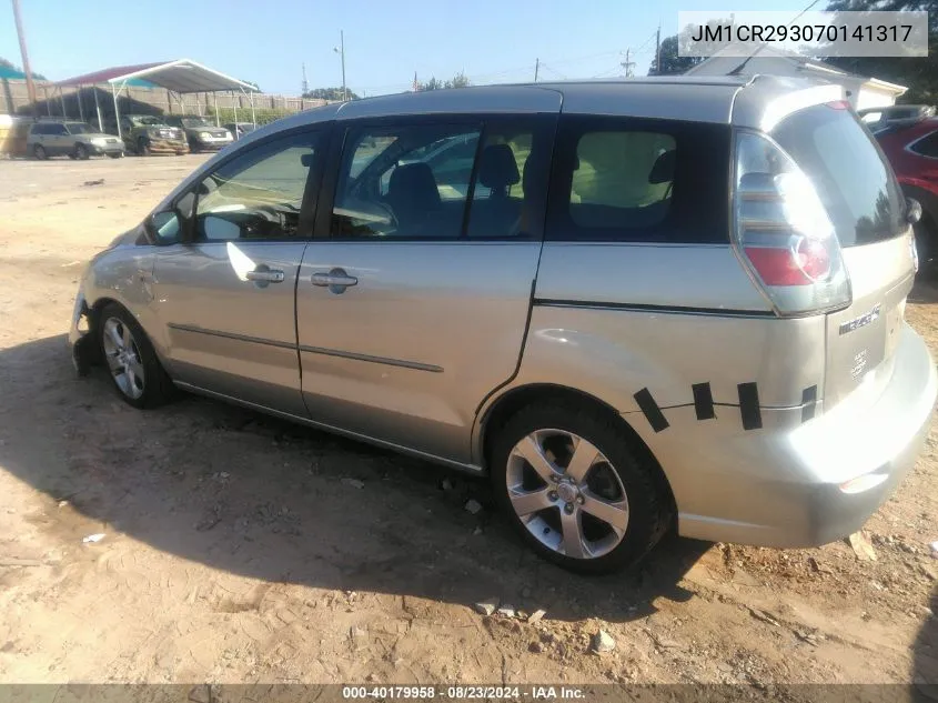 2007 Mazda Mazda5 Sport VIN: JM1CR293070141317 Lot: 40179958