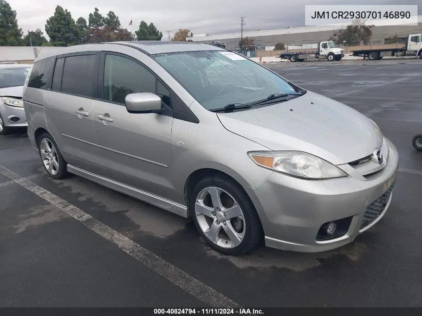 2007 Mazda Mazda5 Touring VIN: JM1CR293070146890 Lot: 40824794