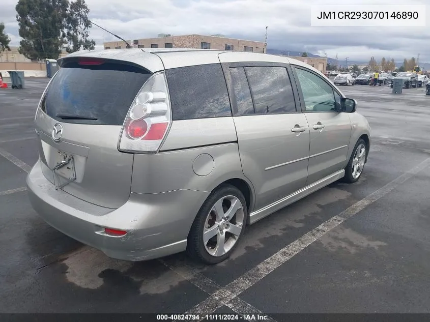 2007 Mazda Mazda5 Touring VIN: JM1CR293070146890 Lot: 40824794