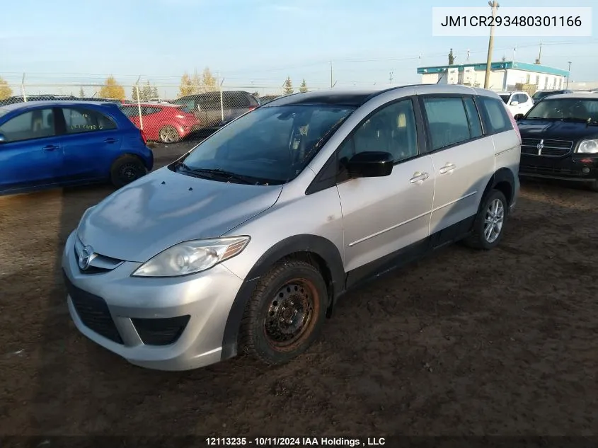 2008 Mazda Mazda5 VIN: JM1CR293480301166 Lot: 12113235