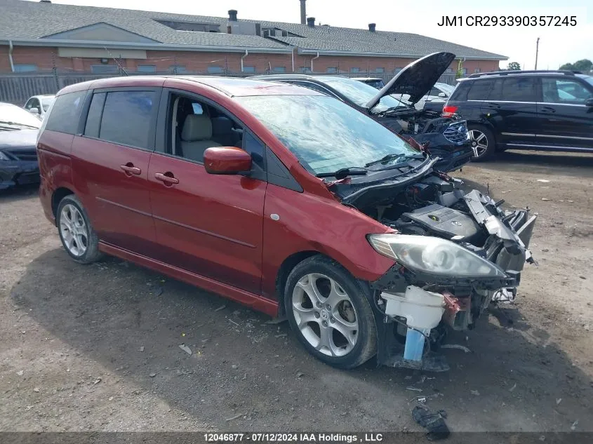 2009 Mazda Mazda5 VIN: JM1CR293390357245 Lot: 12046877