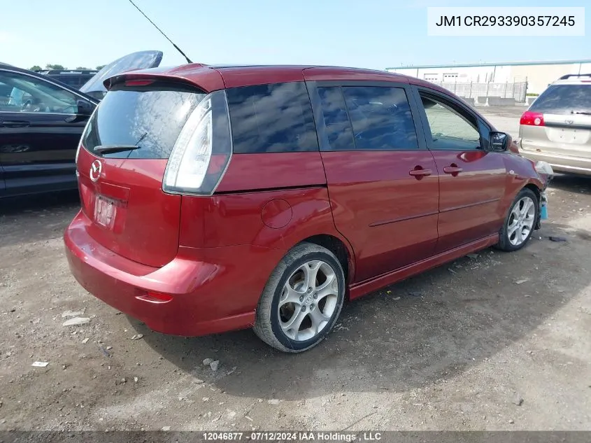 JM1CR293390357245 2009 Mazda Mazda5