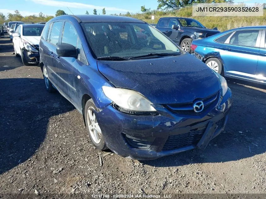 2009 Mazda Mazda5 VIN: JM1CR293590352628 Lot: 12117745